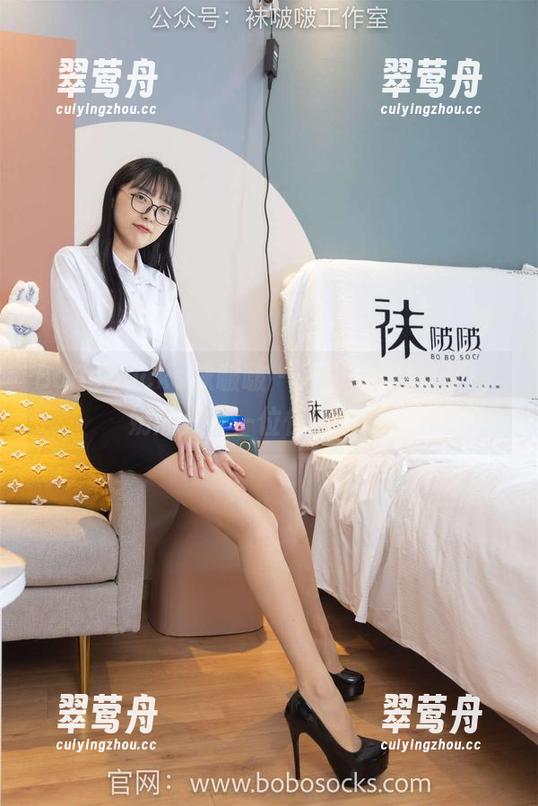 BoBoSocks袜啵啵 - 厚白丝作品见证，奶油只是一位快乐的博主