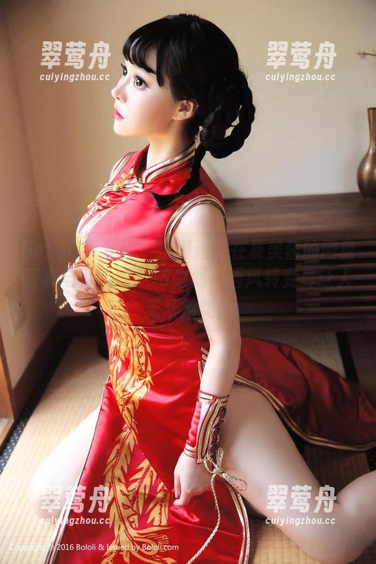 BoLoli菠萝社 - 渐渐迷失在夏美酱的网盘写真与八重樱COS之间，画风转变真让人无从招架。