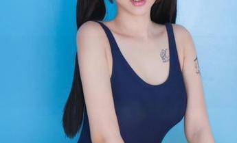 GIRLT果团网 – 不得不承认，蜜桃Q妹儿的吊带写真真心戳到我的小心思