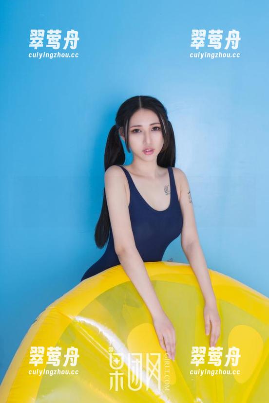 GIRLT果团网 - 不得不承认，蜜桃Q妹儿的吊带写真真心戳到我的小心思