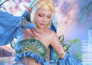 高清写真中的Joyce Lin2x,银狼与变身的绝妙结合,真实的狼来了!