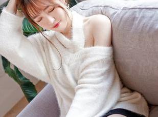 嗲囡囡 – 美图科技带你飞，梦小楠小夜猫纯白新境界，资源本是少不了的调味料！