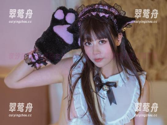 奈汐酱Nice 奈汐酱Nice黑白女仆,啊,图包下载居然让我想到了童年!