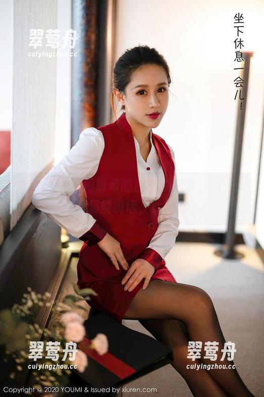 尤蜜荟 - 在周妍希的白衬衫之下，每一张美图都能说话，哈哈哈！
