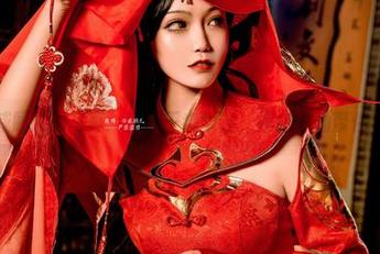 戚顾儿的写真：梦游王者荣耀，嫦娥神仙带你飞