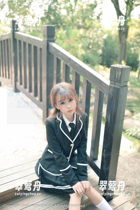 推女神 - 一张不一样的婕西儿jessie作品：女孩和阳光打招呼，我却在此阴影中流口水…