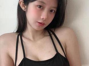 微密圈 – 黑连体吊带的图集之旅，火龙果羊这次可不露脸啊！