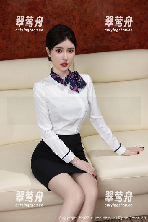 秀人网 - 佘贝拉Bella的水手服美图包：穿上它，连海浪都想跟你一起拍照