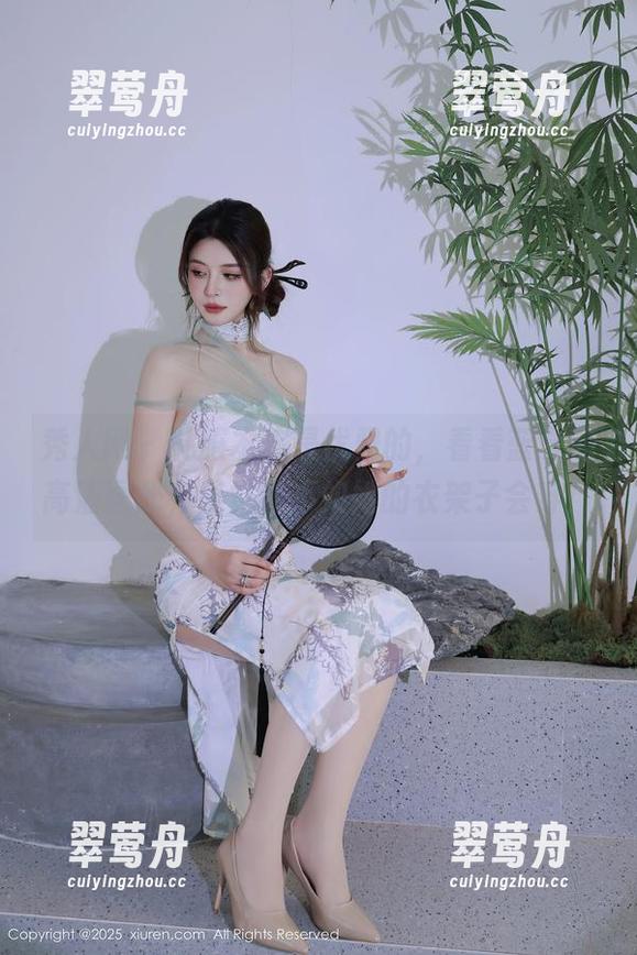 秀人网 - 礼服本该是优雅的，看看蓝夏的高清图册，感觉我不如她的衣架子会穿！